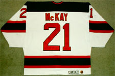Randy McKay 1995-96 Game Worn New Jersey Devils Jersey