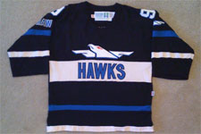 Movie Mighty Ducks #9 Adam Banks Hawks Team Hockey Jersey Sewn